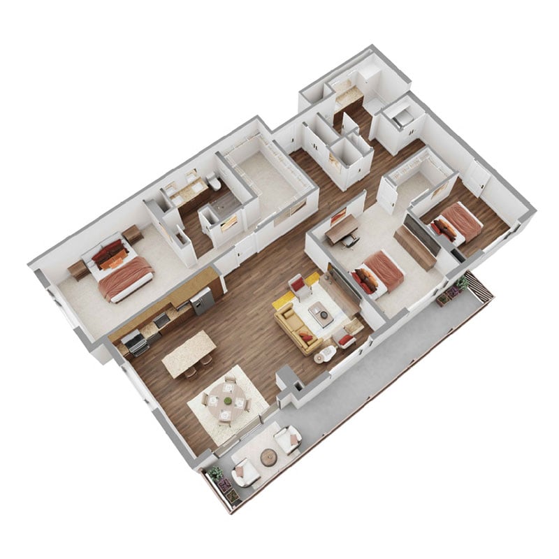 La Posada Pusch Ridge Desert Rose Floor Plan