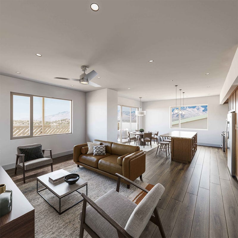 La Posada Pusch Ridge Desert Rose Floor Plan
