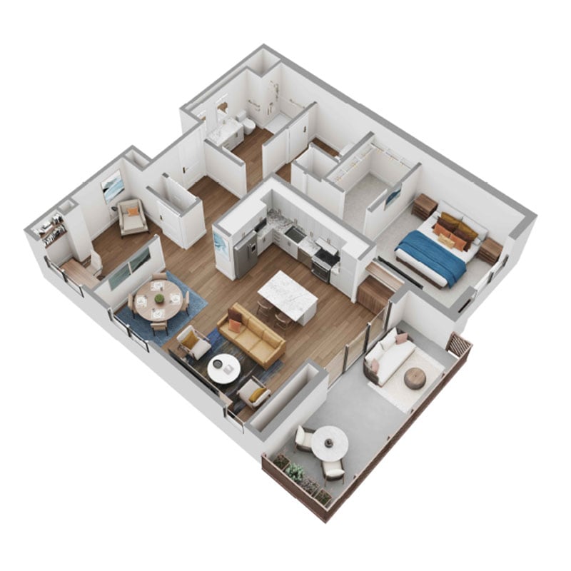 La Posada Pusch Ridge Honeysuckle Floor Plan