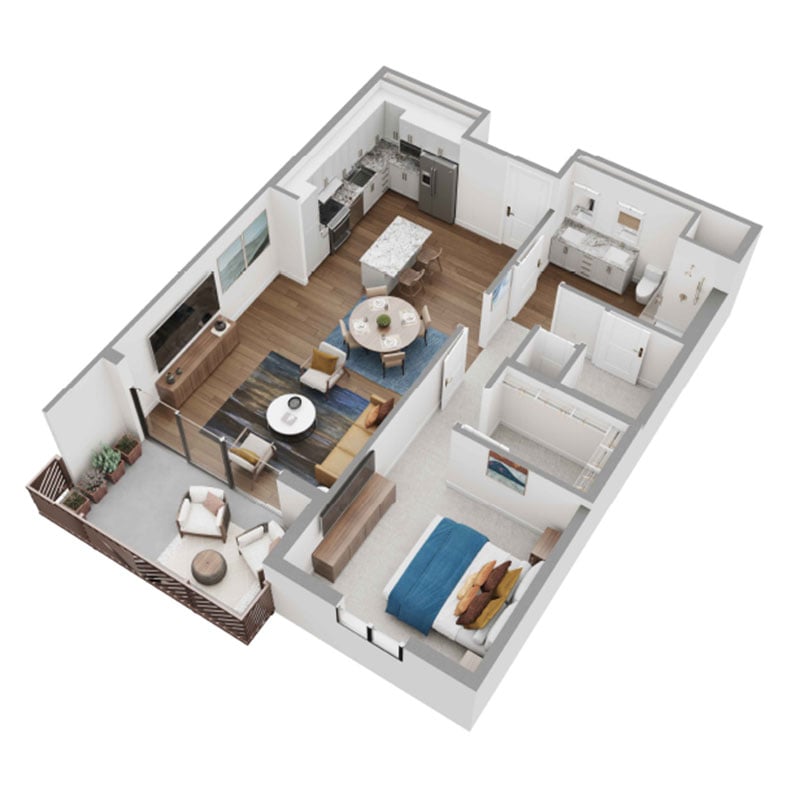 La Posada Pusch Ridge Lantana Floor Plan