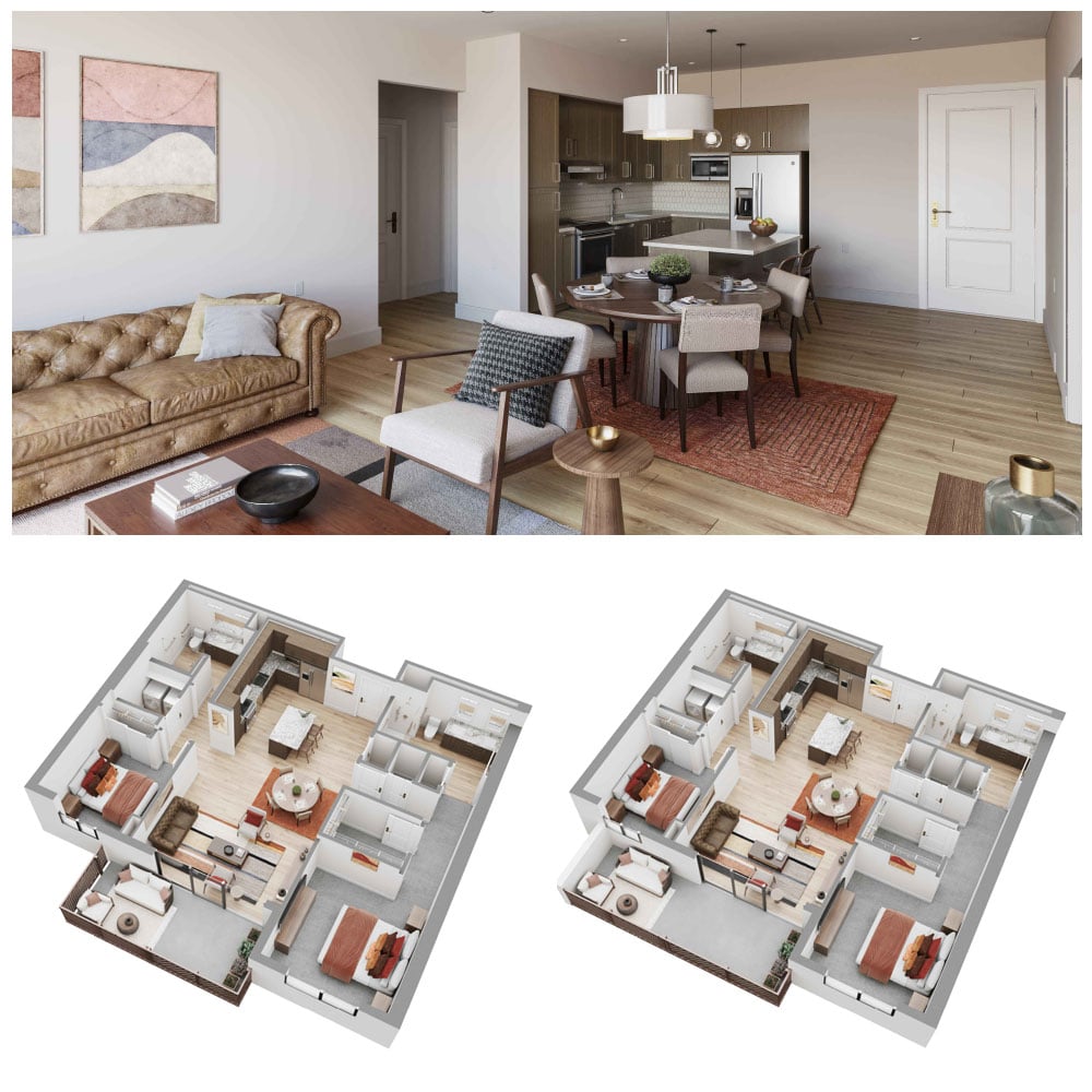 La Posada Pusch Ridge Marigold Floor Plan